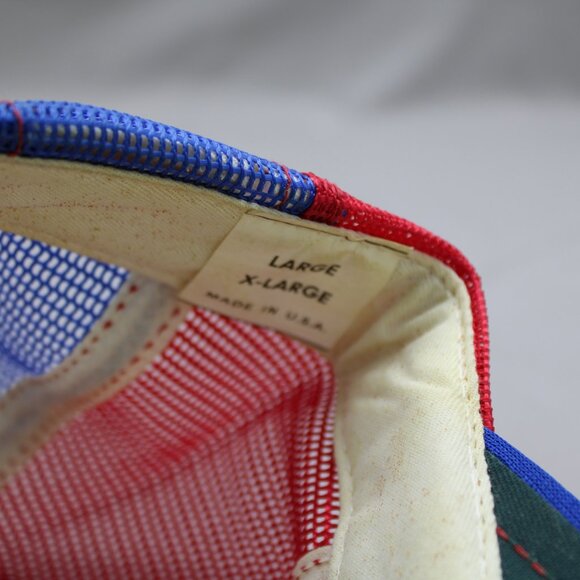 Montreal Expos Hat (VTG) - Tri-Colour Trucker by Annco - Adult Snapback - Picture 9 of 9